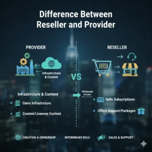 Difference Between Reseller and Provider