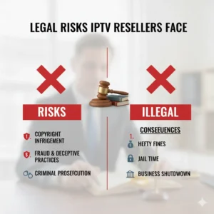 Legal Risks IPTV Resellers Face