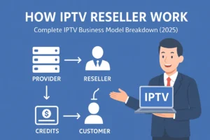 how does iptv reseller work