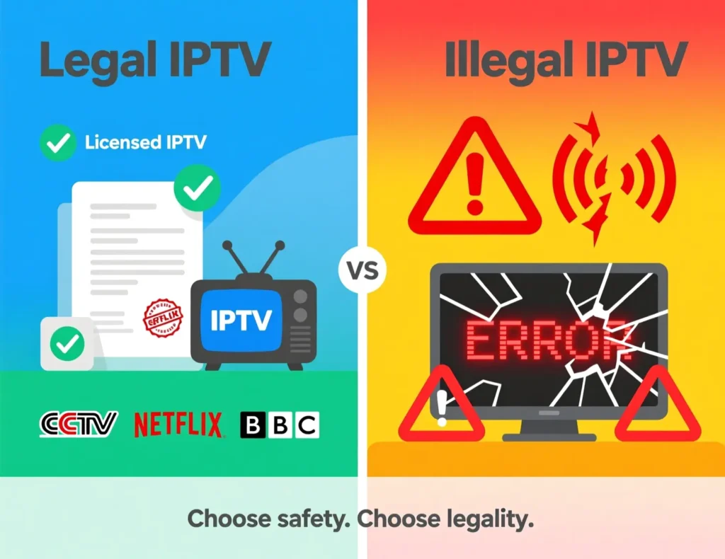 Is IPTV reselling legal?
