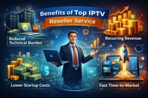 Benefits of Using a Top IPTV Reseller Service