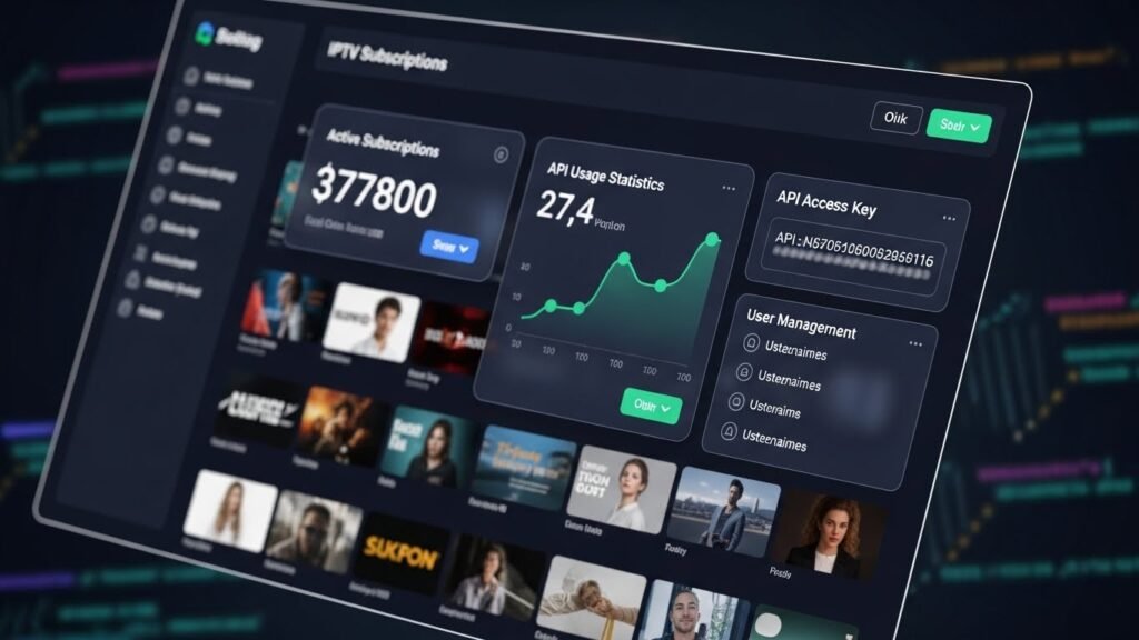 Bulk IPTV subscriptions with API access