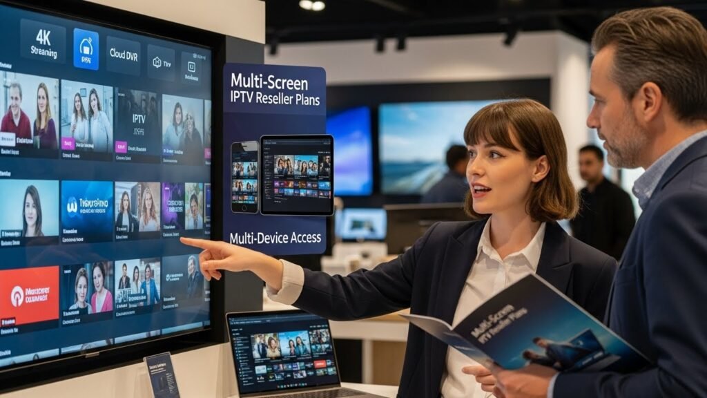 Multi-screen IPTV reseller plans