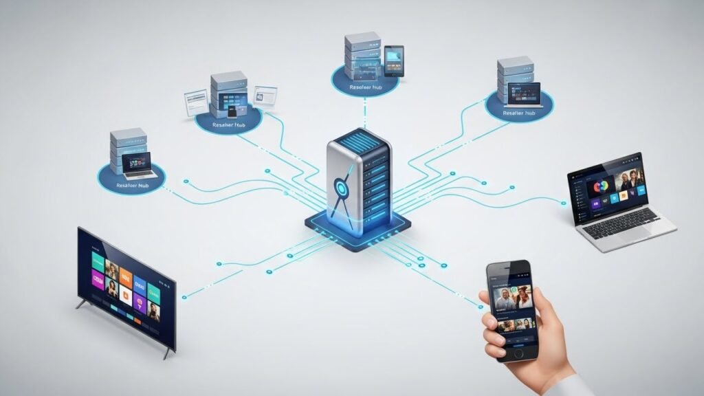 What is an IPTV subscription reseller program and how it works