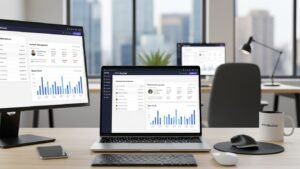 IPTV reseller managing wholesale IPTV subscriptions from a dashboard