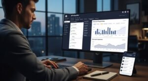 Entrepreneur analyzing IPTV reseller profitability and business decision checklist