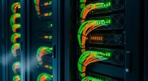 High-performance server infrastructure delivering stable IPTV streams