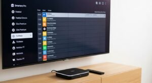 An isometric 3D visualization showing the dramatic profit increase when a Universal Pro IPTV Reseller scales from manual starter credits to automated enterprise volume.